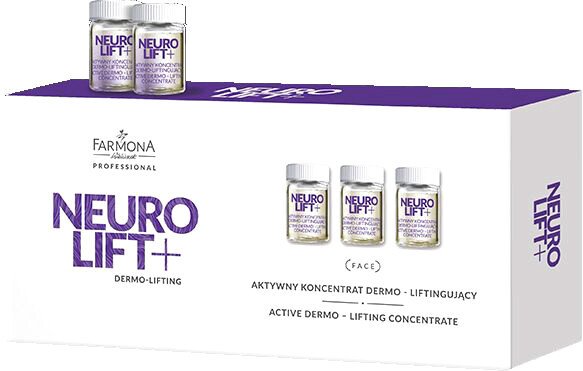 

Farmona Ампулы для лица Professional Neurolift+ дермо-лифтингующий концентрат для лица шеи 10x5 мл