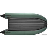 Моторная лодка Roger Boat Trofey 3100 (без киля, зеленый/черный)