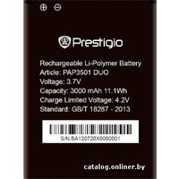 Аккумулятор для телефона Prestigio PAP3501BA