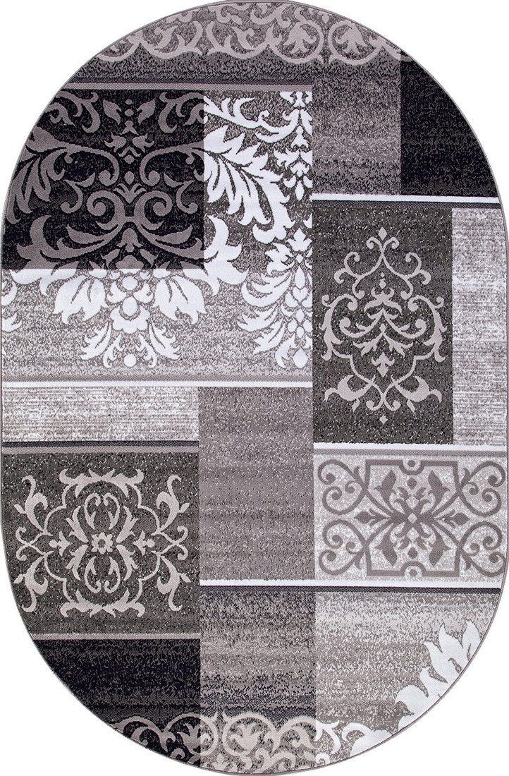 

Ковер для жилой комнаты Merinos Silver D216-OVAL-GRAY (2.5x3.5)
