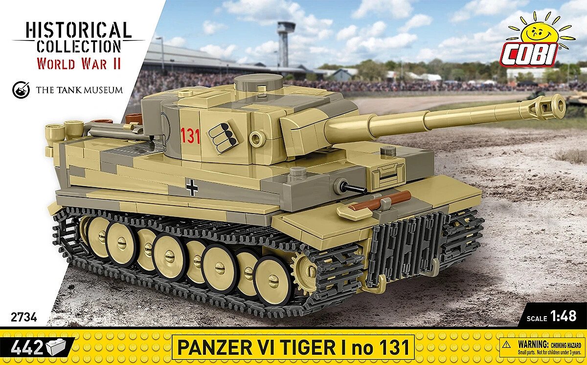 Конструктор Cobi Historical Collection WWII Panzer VI Tiger I no 131