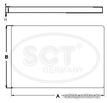 Салонный фильтр SCT germany SA1291
