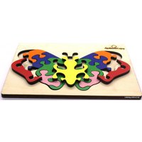 Мозаика/пазл Деревянный город Бабочка П038-ANT