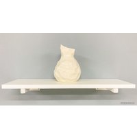 Полка Millwood Настенная с кронштейном 60x20 (белый/белый)