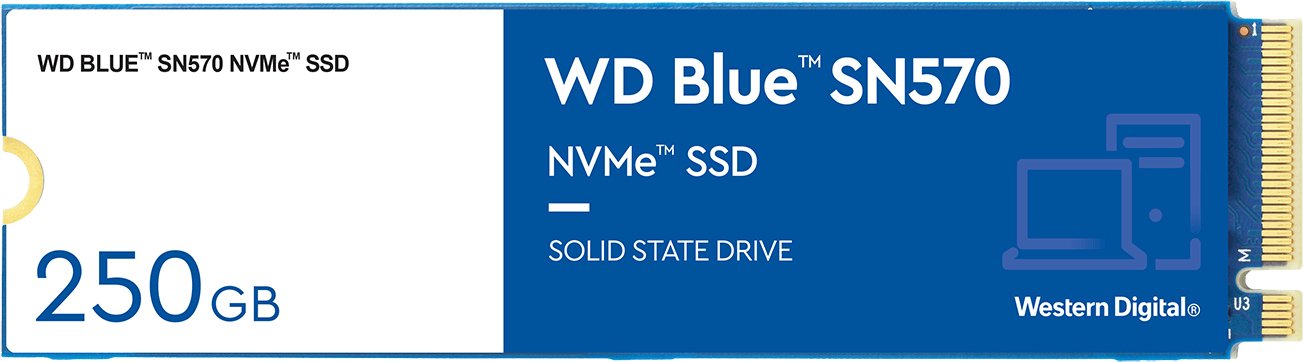 

SSD WD Blue SN570 250GB WDS250G3B0C