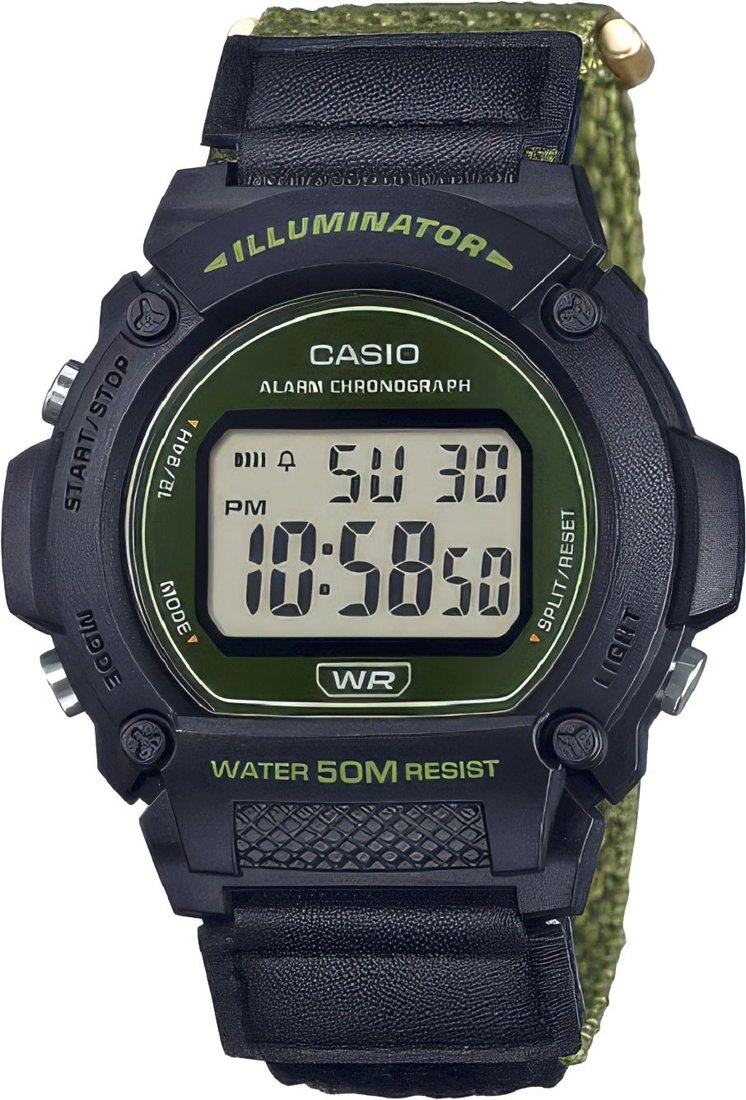 

Наручные часы Casio W-219HB-3A