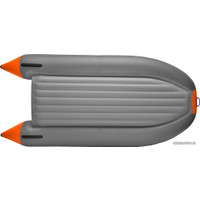 Моторно-гребная лодка Roger Boat Trofey 3500 (без киля, графит/оранжевый)