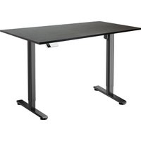 Стол для работы стоя ErgoSmart Electric Desk Slim 1200х650х18 мм (дуб мореный/черный)