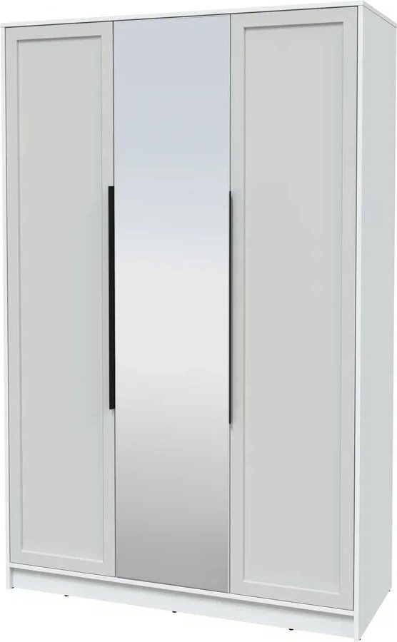 

Шкаф распашной Интерлиния Концепт Тренд КТ-Ш3(з) (белый платинум/грей)