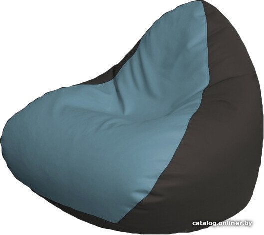 Кресло-мешок Flagman Relax XXL P2.3-70 (голубой, черный)