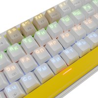 Клавиатура Redragon Fizz (Redragon Red, белый/бежевый)