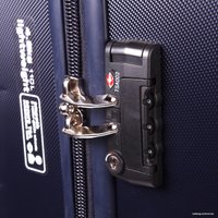 Чемодан-спиннер March Bumper 55 см (темно-синий)