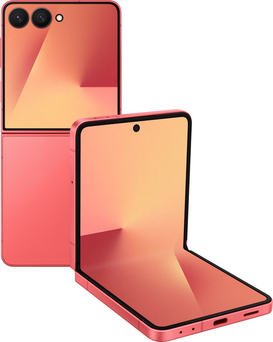 Телефон Samsung Galaxy Z Flip7 SM-F7660 12GB/512GB (коралловый)