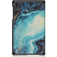Чехол для планшета JFK Smart Case для Samsung Galaxy Tab A8 10.5 2021 (морской мрамор)