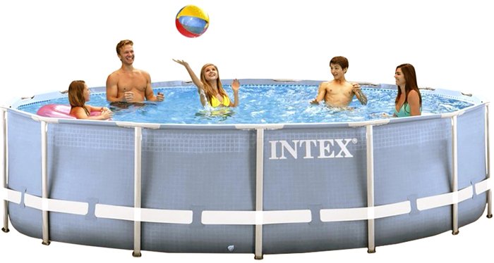 

Каркасный бассейн Intex Prism Frame 457х122