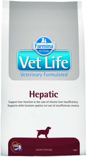 

Сухой корм для собак Farmina Vet Life Hepatic Dog 2 кг