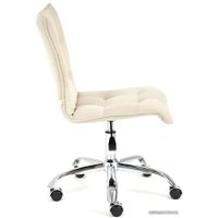 Офисное кресло TetChair Зеро (флок, бежевый)