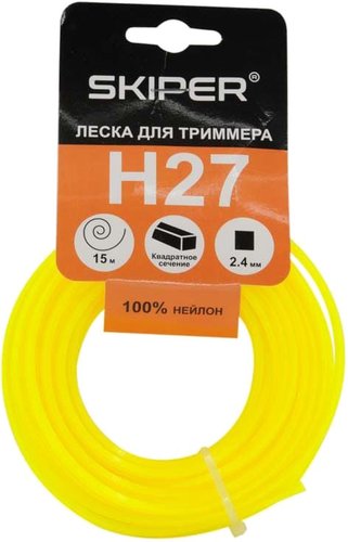 Леска для триммера Skiper H27
