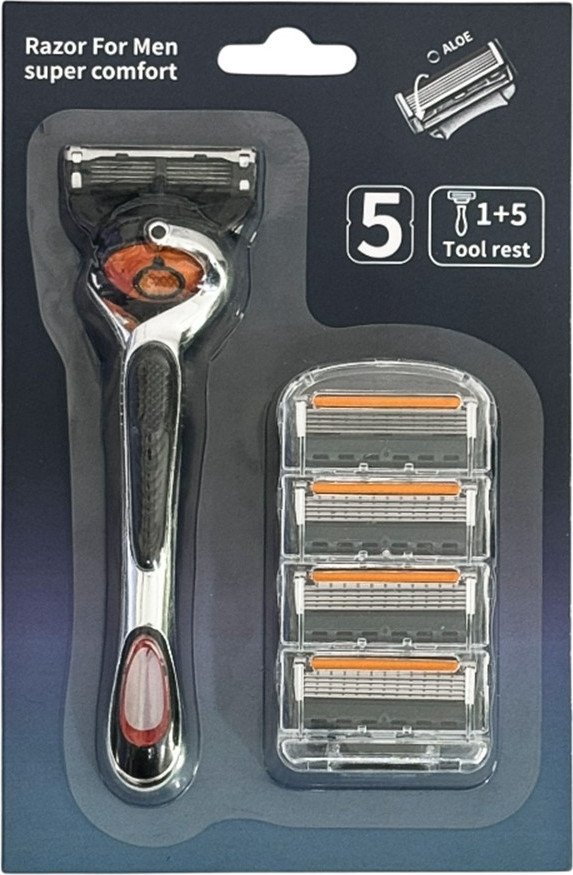 

Бритвенный станок Glamify 5 касет