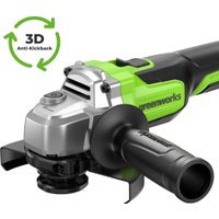 Угловая шлифмашина Greenworks AG590 3201007CUH (с 1-им АКБ, сумка)