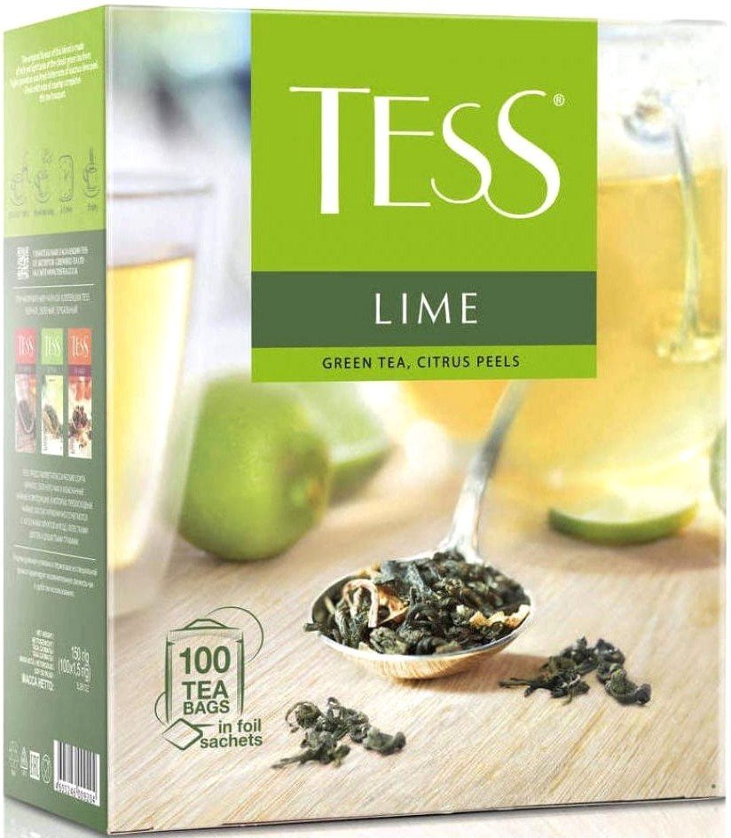 

Зеленый чай Tess Lime зеленый Nd-00001852 100 шт