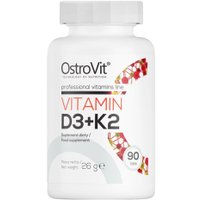Витамины, минералы OstroVit Vitamin D3 (2000) + K2 (90 таблеток)