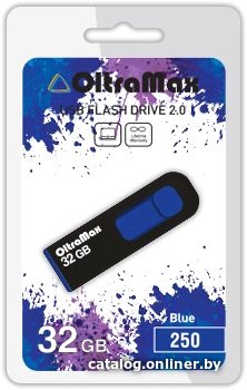 OltraMax 250 32GB (niebieski) [OM-32GB-250-Blue]