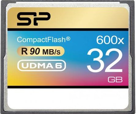 

Карта памяти Silicon-Power CF 600X CompactFlash SP032GBCFC600V10 32GB