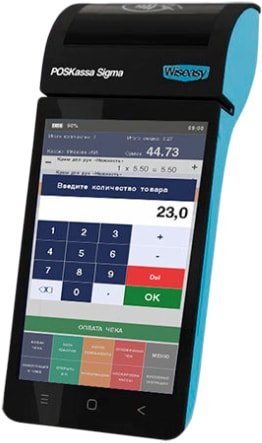 

Автономный (портативный) кассовый аппарат НТС POSKassa Sigma