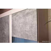 Стенка Глазов Леон гостиная со шкафом (ясень анкор светлый - ателье светлый)