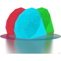 3D-фигура Berkano Diamond 68 RGB ACC подсветка перезаряжаемая 210_016_03_107