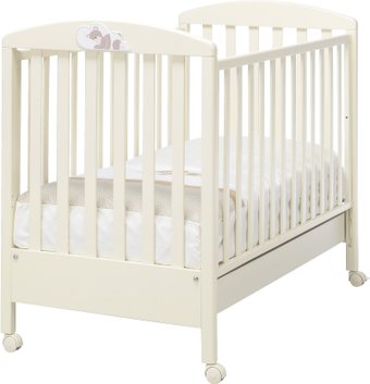 Классическая детская кроватка Erbesi Dormiglione слоновая кость