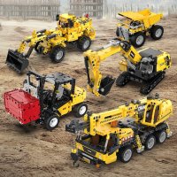 Конструктор CaDa Техно. Карьерный экскаватор C65003W 9653236