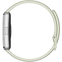 Фитнес-браслет Huawei Band 11 (серебристый алюминиевый корпус, с зеленым силиконовым ремешком, международная версия)