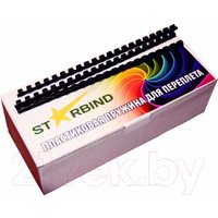 Расходные материалы для ламинаторов и брошюровщиков Starbind 38мм BP38BkSB (50шт, черный)