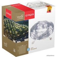 Гирлянда световая сетка Vegas 55031 144 LED (холодный белый)