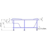 Ванна 1Марка Ibiza