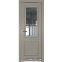 Межкомнатная дверь ProfilDoors 2.88XN R 70x200 (стоун, стекло прозрачное)