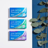 Контактные линзы Alcon Air Optix Plus HydraGlyde +3.5 дптр 8.6 мм