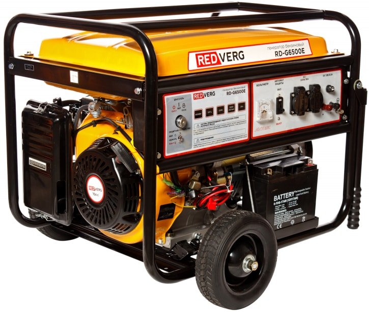 

Бензиновый генератор RedVerg RD-G6500E
