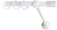 

Карниз для штор Lm Decor Цилиндр 088 1р гладкий (белое золото, 1.6м)