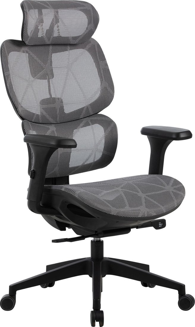 Офисное кресло CACTUS CS-MC555-GY (черный/серый)