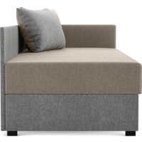 Тахта Олмеко Мальта М (жаккард, тесла дым/жаккард, тесла серый)