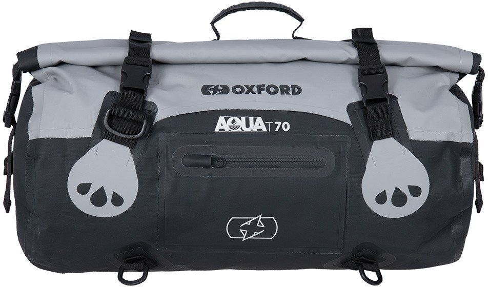 

Спортивная сумка Oxford Aqua T-70 Roll Bag OL483 (серый/черный)