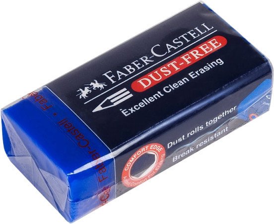 

Ластик Faber Castell Dust-Free 187170 (синий)