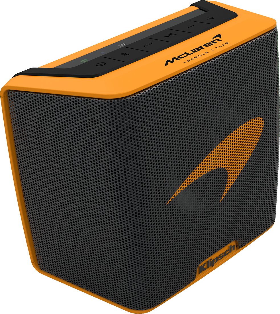 Беспроводная колонка Klipsch Groove McLaren Edition (черный/оранжевый)