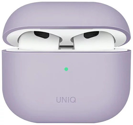 

Чехол Uniq Lino для AirPods 3 AIRPODS(2021)-LINOLAV (сиреневый)