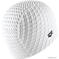 Шапочка для плавания ARENA Bonnet Silicone Cap 001914 201 (белый)