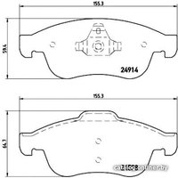  Brembo P68050