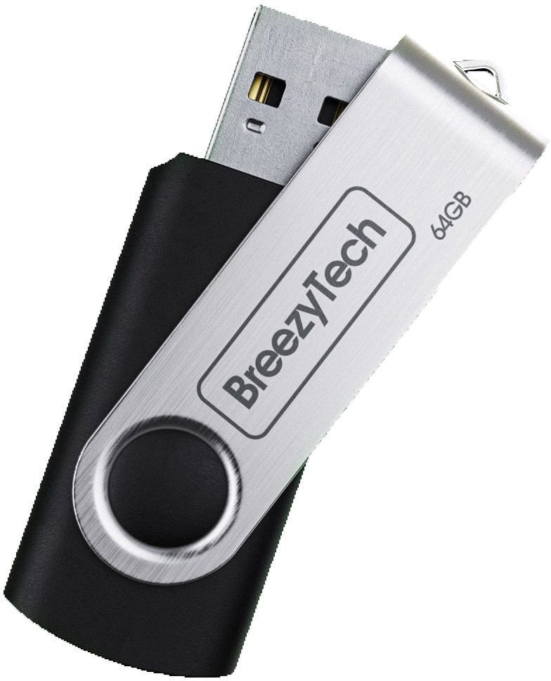 

USB Flash BreezyTech U006 64GB (черный)